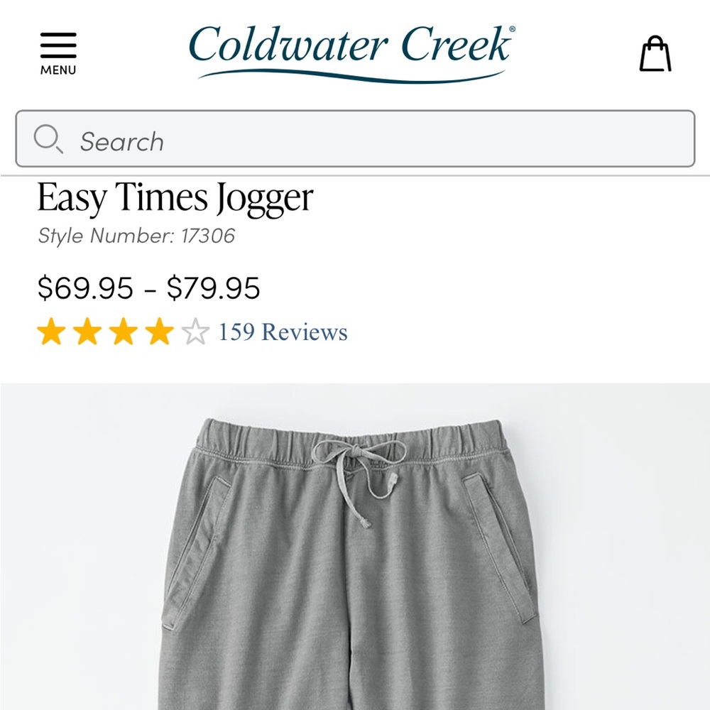 Easy Times Jogger Petite Small Pewter
Style Number: 17306